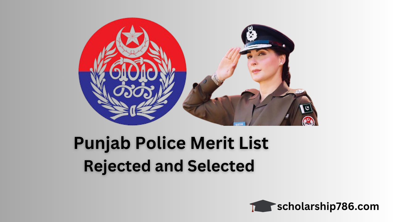 Punjab Police Merit List 2025: Selected and Rejected Candidates